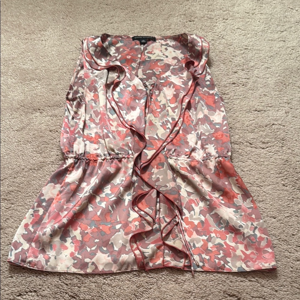 Women’s Banana Republic Floral Ruffle Blouse